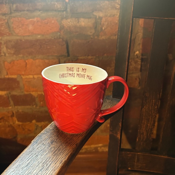 Opal House Embossed Snowflake Christmas Movie Mug - Picture 2 of 9